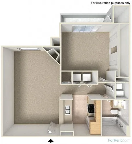 Floor plan Ashley - Modern