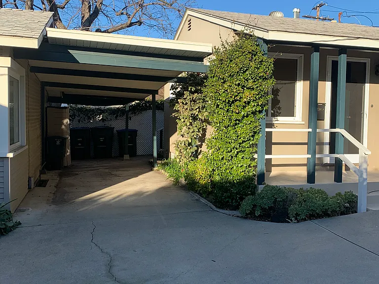 Carport for cottage house