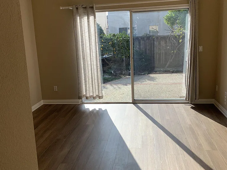 Master Bedroom View to the Patio