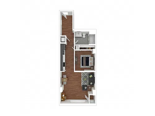 Floor plan 1-D
