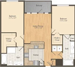 Floor plan B2