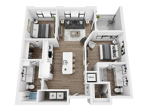 Floor plan Podium - B2