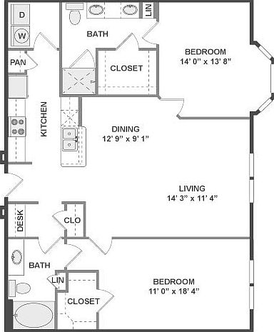 2nd image of 1000 San Marcos St #1-442