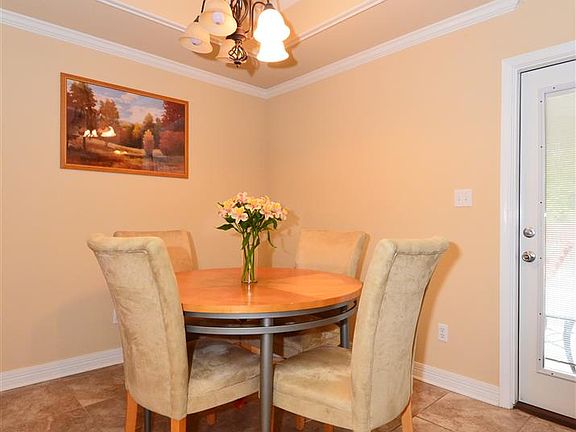 Dining area view