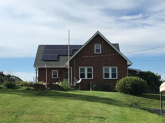 South facing side, solar 