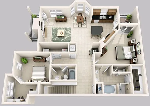 Floor plan B4