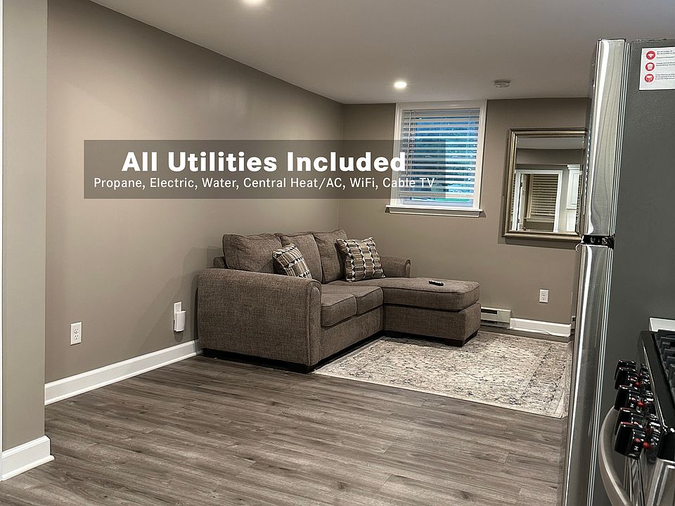 Roomy living room area