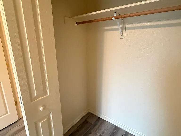 Bedroom 1 closet.