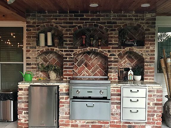 Fridge, Gas Hibachi Grill, 