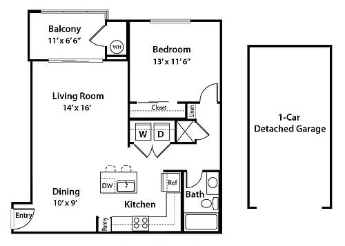 Floor plan A3F.2 - A3F.3