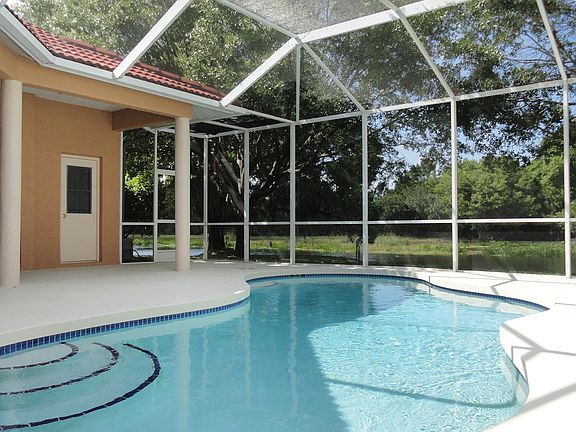 Pool and Backyard View