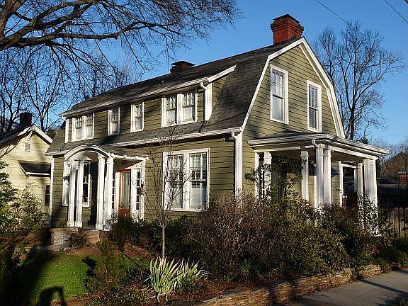 Front and side from Pecan Avenue