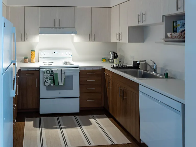 Model unit kitchen