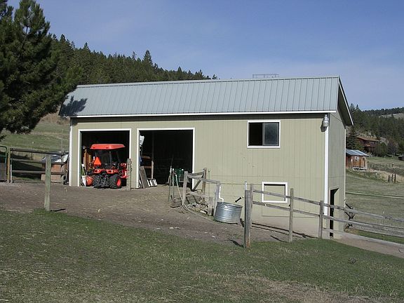 Horse barn