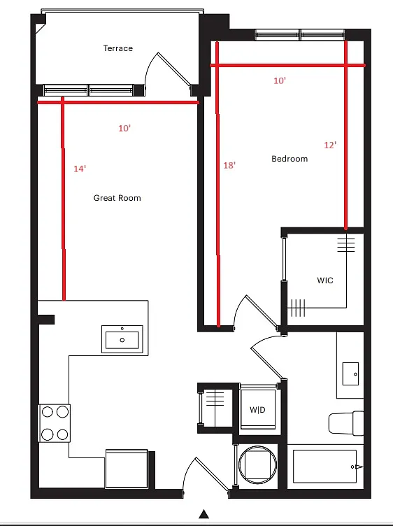 Floor plan Austin