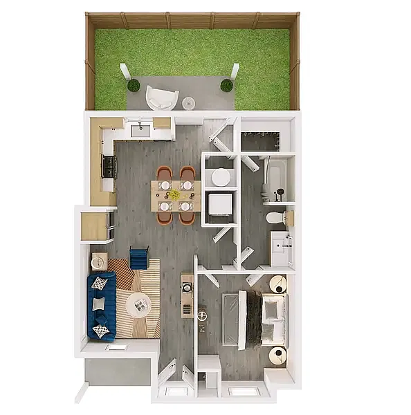 Floor plan A1 - Duet