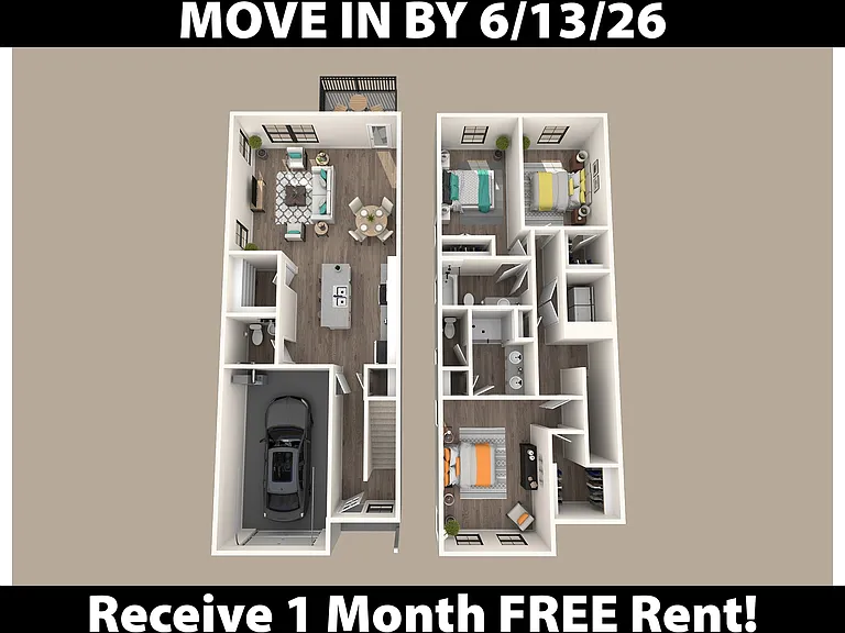 Steele Landing Townhome Rentals — Photo 13