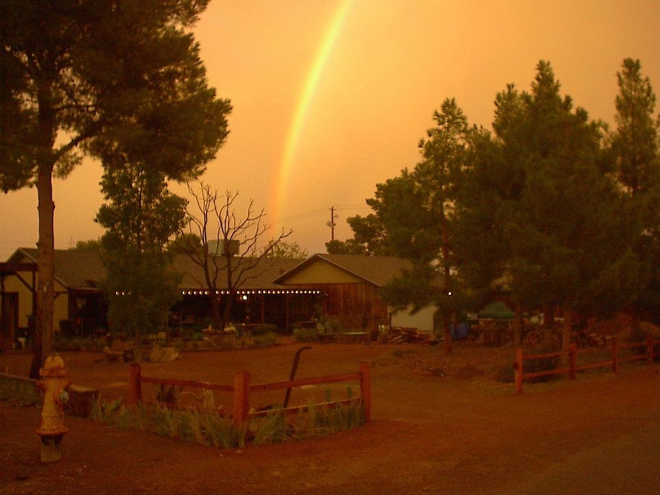 At the end of the rainbow!