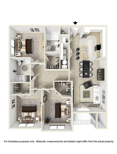 Floor plan The Campbell