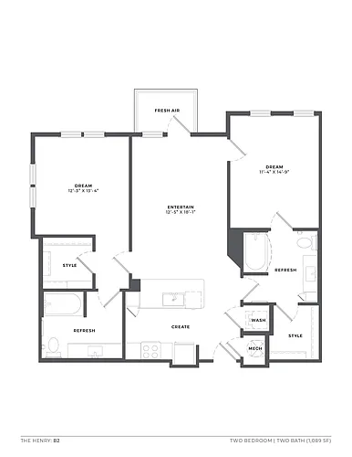 Floor plan B2