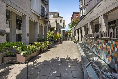 Front courtyard