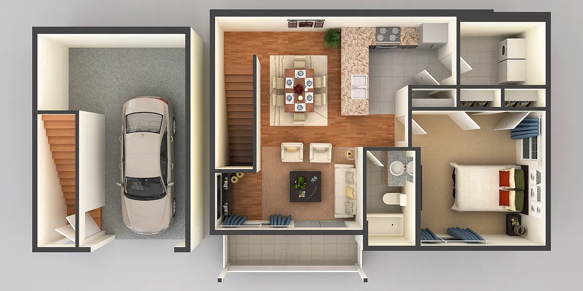 Floor plan D