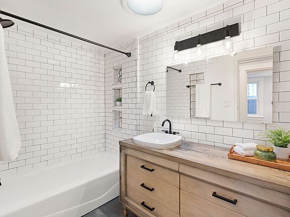 Bathroom. Dresser cabinet with plenty of storage space.