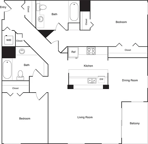 Floor plan Fusion 2