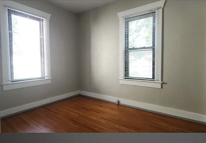 3rd bedroom, located at the back of the home.