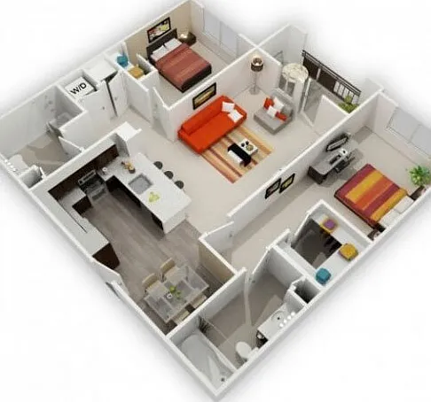 B4 floor plan 121 Tasman