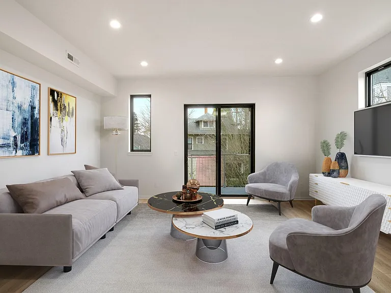 STAGED LIVING ROOM