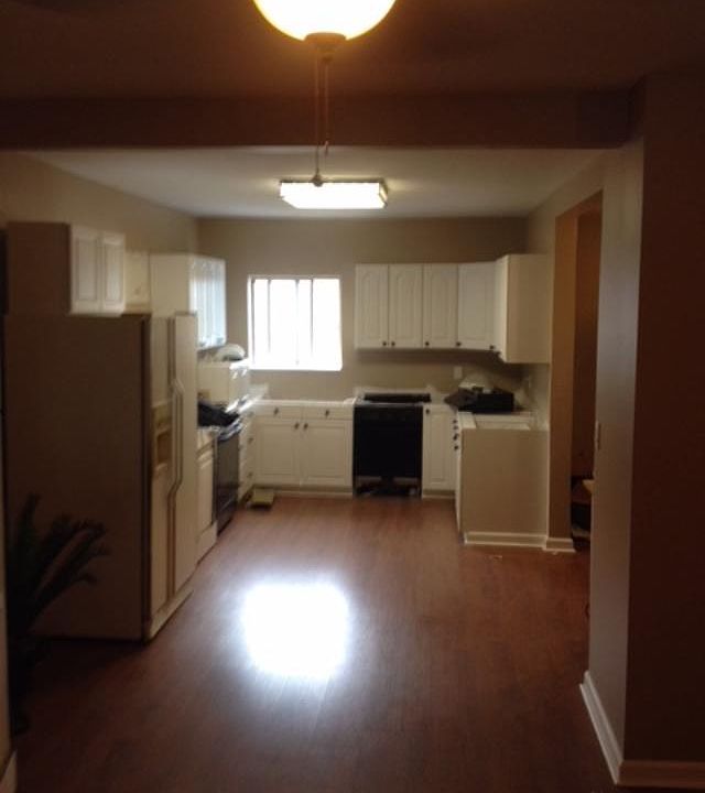 Living room/kitchen combo