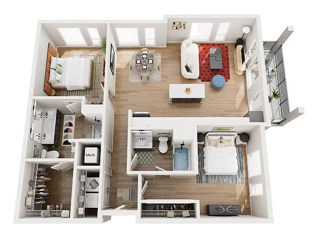 Floor plan B2