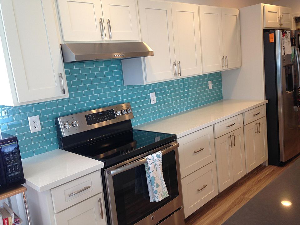 Kitchen with Quartz Counters
