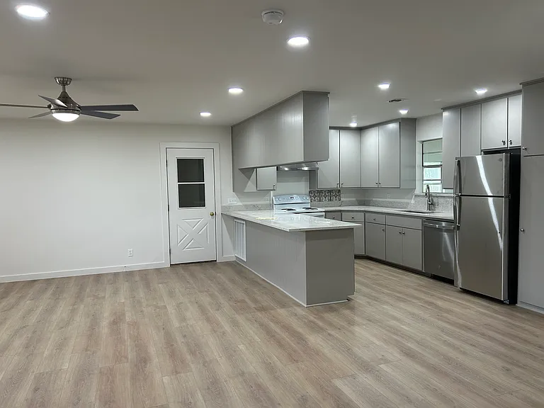 Open Kitchen/Living/Dining room