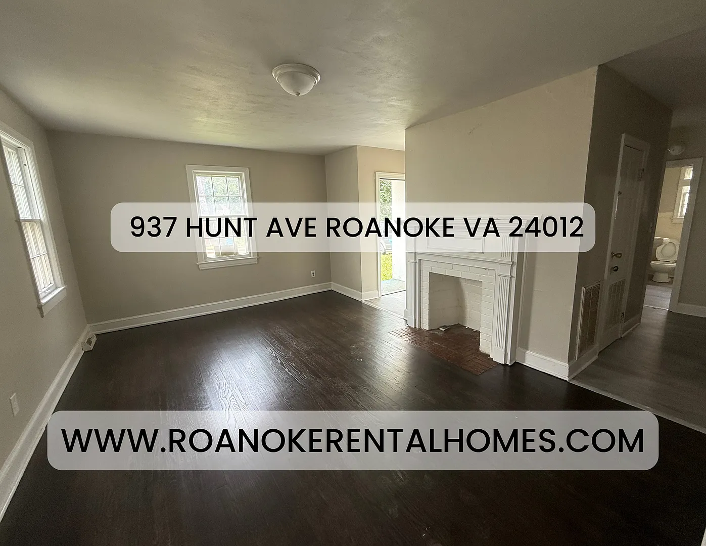 937 Hunt Ave Roanoke VA 24017 3bed/2bath $1395 — Photo 1