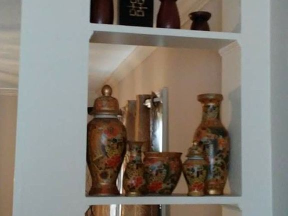 2 of 2 Decorative Shelving