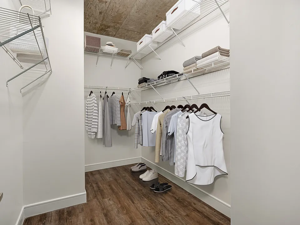 Spacious Walk-in Closet