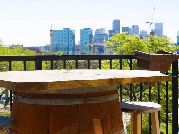 view from our balcony