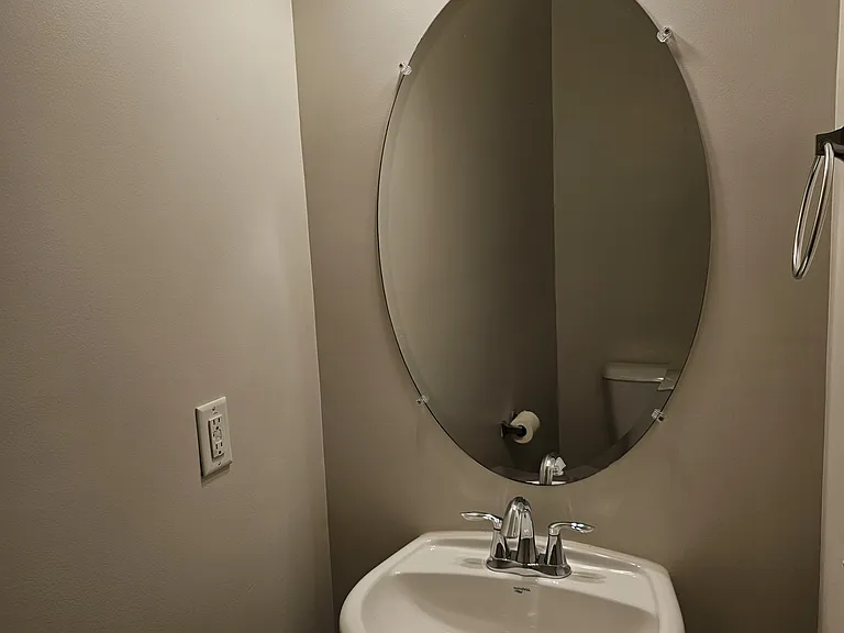 Downstairs half bath