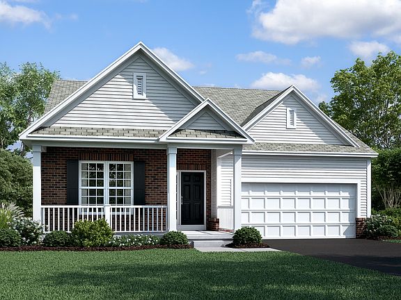 Riverside Elevation A - Shown w Opt Brick