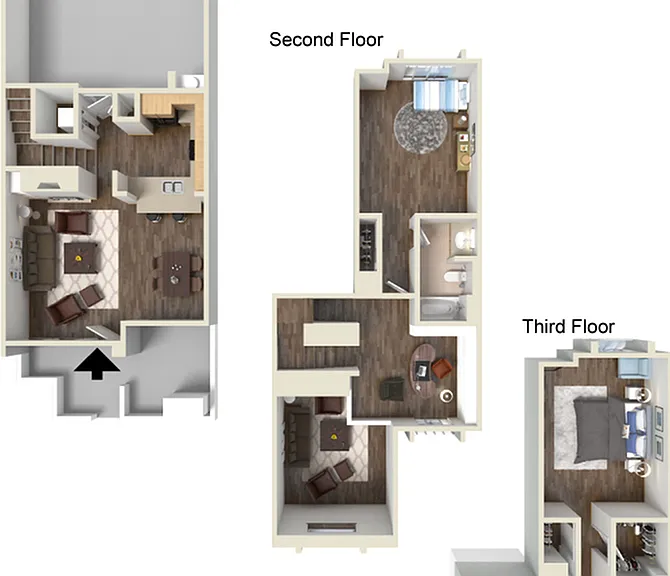 B2 Floor Plan | 2x2 B2 Floor Plan | 2x2