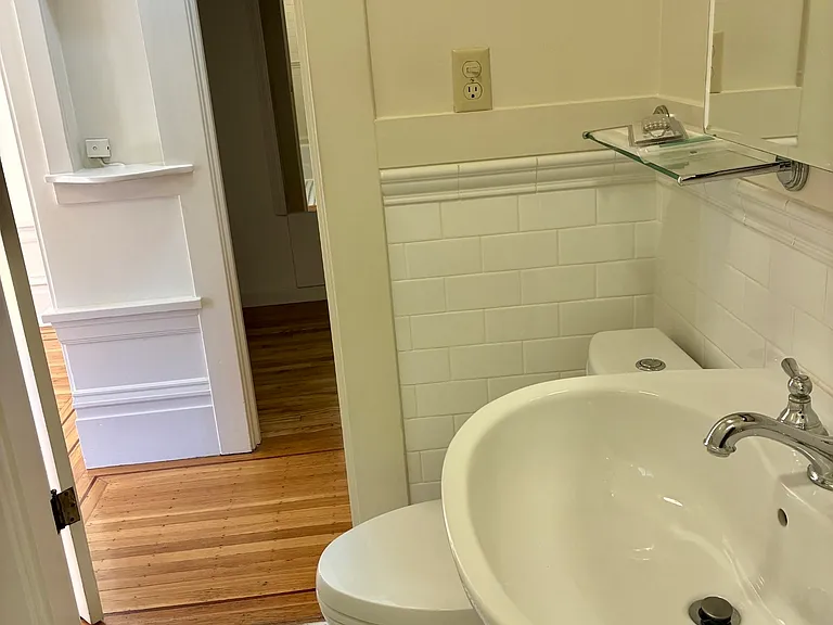 Remodeled tile bathroom