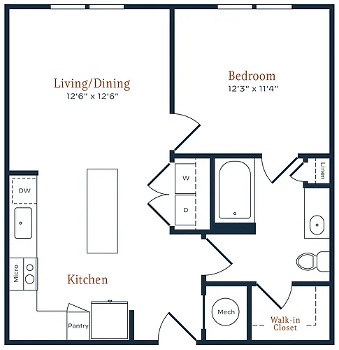 Floor plan A1