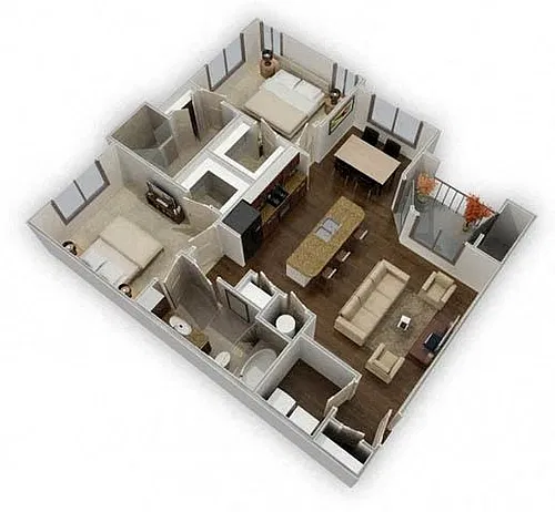 Floor plan Unity