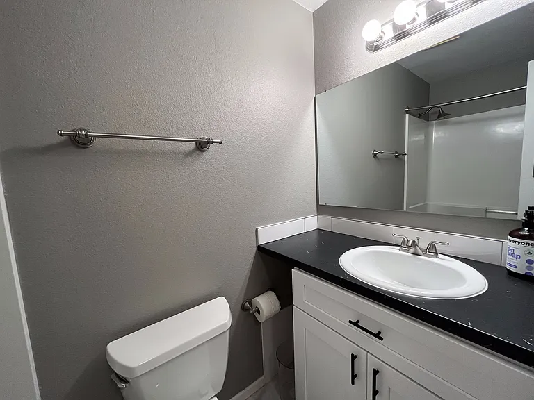 Updated main bathroom.