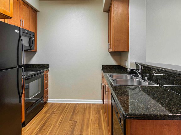 Kitchen with Granite Countertops
