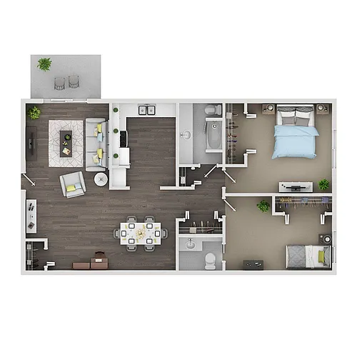 Floor plan B4