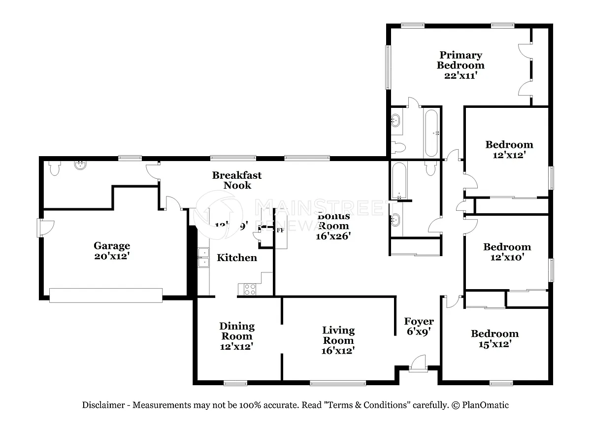 Floor Plan - 7405 Cotherstone Ct