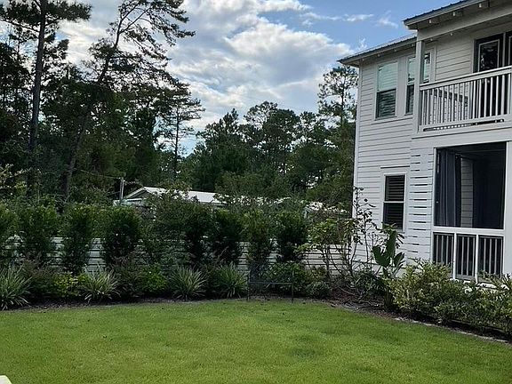 Fenced Backyard